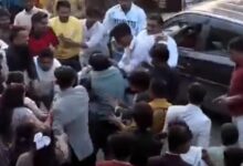 वायुसेना के जवान और पिता पर मारपीट